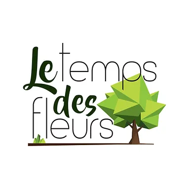 Logo de l'entreprise Le Temps des Fleurs, spécialisé en aménagement extérieur et entretien de jardins